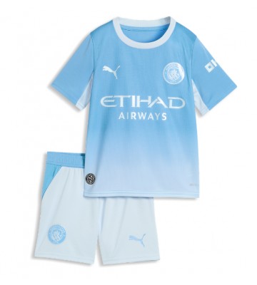 Manchester City Erling Haaland #9 Hjemmebanetrøje Børn 2026-27 Kortærmet (+ Korte bukser)